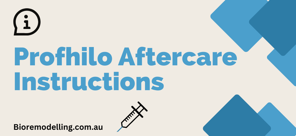 Profhilo Aftercare Instructions Australia