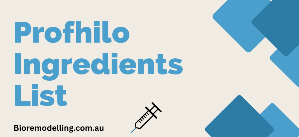 Profhilo Ingredients List Australia